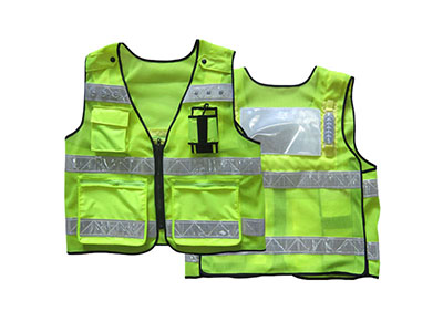 KMS-1S 紅藍閃光反光背心